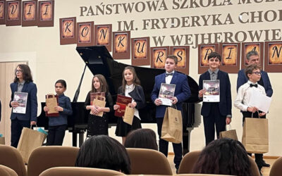 Sukcesy naszych uczniów na XVII Konkursie Pianistycznym „Muzyka Krajów Nadbałtyckich” w Wejherowie