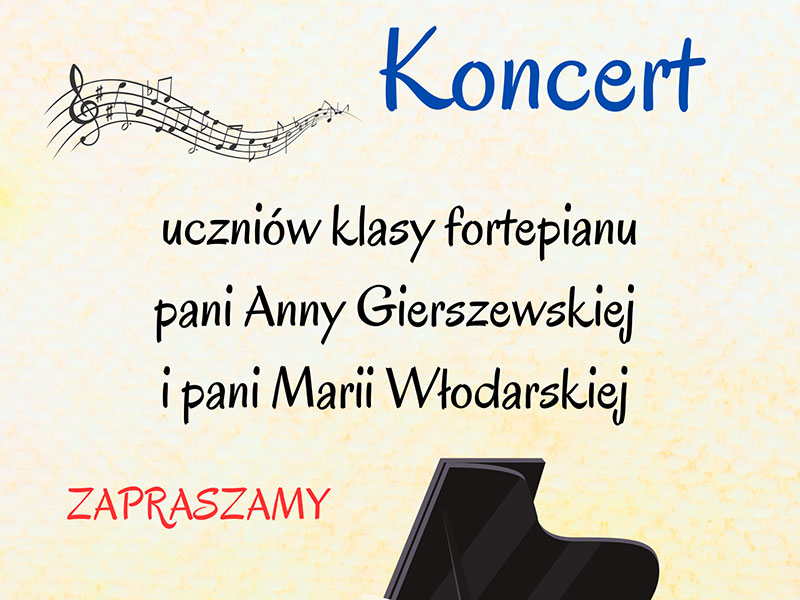 Zapraszamy na koncert