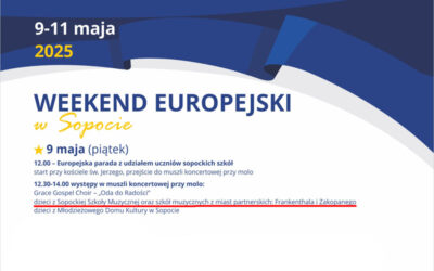 Koncert naszych uczniów i nauczycieli podczas Weekendu Europejskiego w Sopocie