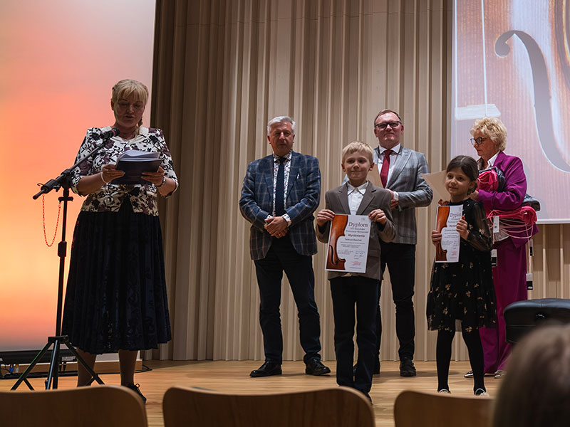 Sukces Tadzia w konkursie skrzypcowym