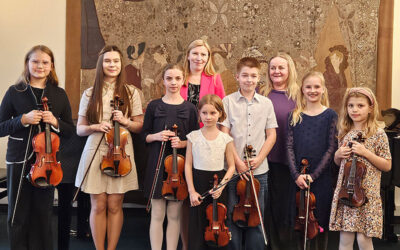 Koncert klasowy uczniów p. Angeliny Jagodzińskiej