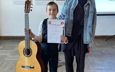 Gitarzyści na Zamku w Golubiu – Dobrzyniu