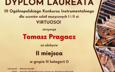 Nagrody dla Pianistów w III Ogólnopolskim Konkursie Muzycznym Virtuoso