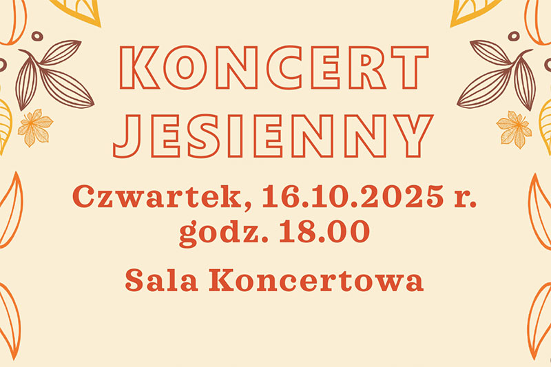 Zapraszamy na koncert