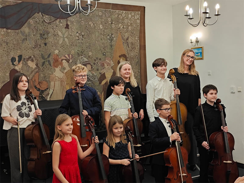 Koncert klasy wiolonczeli p. Nikoli Fredy