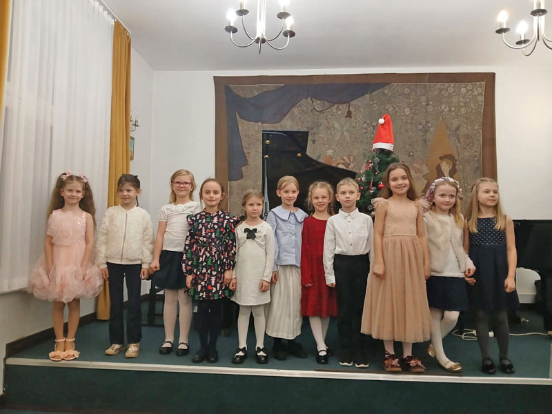 Mikołajkowy Fortepianowy Koncert Pierwszoklasistów