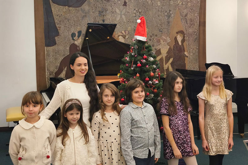 Koncert uczniów klasy fortepianu p. Alicji Pałki