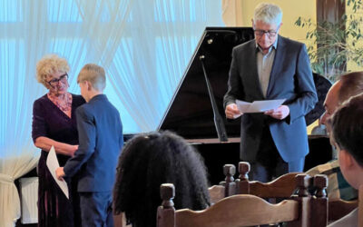 Sukces Łukasza w konkursie pianistycznym