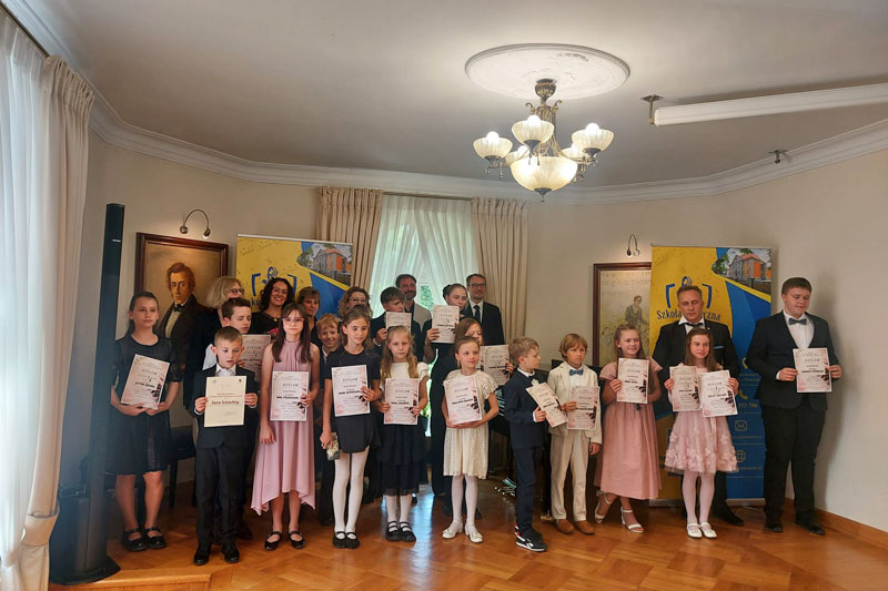 Sukcesy pianistów w Szafarni